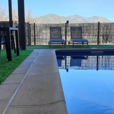 Casa Con Piscina En Parque Nacional De Cabaneros Navas de Estena Exterior photo