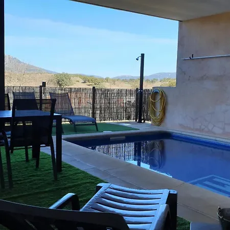 Casa Con Piscina En Parque Nacional De Cabaneros Navas de Estena Exterior photo